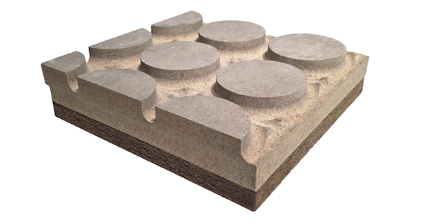 Pannelli radianti ecologici in cementolegno e fibra di legno BetonRadiant Fiber